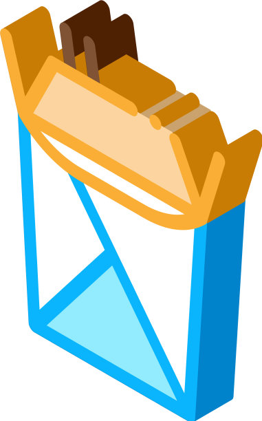 外卖食品等距图标图片下载