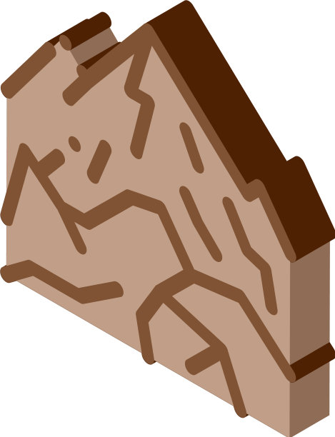 山景等距图标图片下载