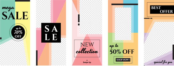 社交媒体故事商业销售营销图片下载