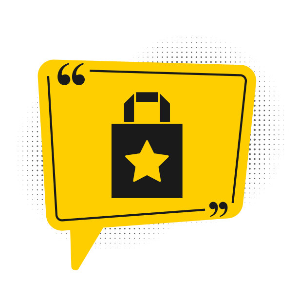 黑色纸袋图标孤立在白色图片下载