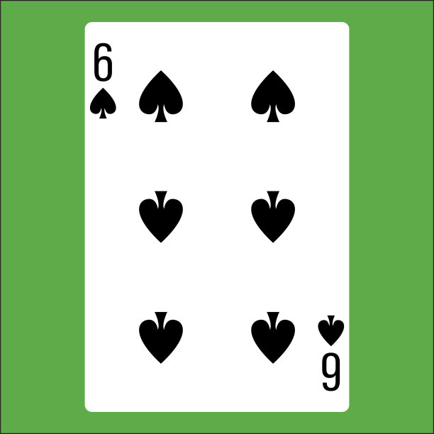 六张黑桃牌图片下载