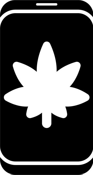 黑色手机和医用大麻还是图片下载