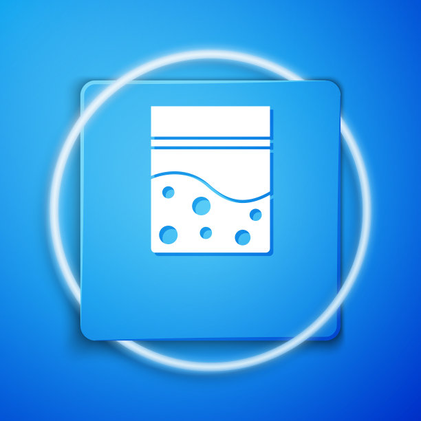 白色塑料袋药用大麻图标图片下载