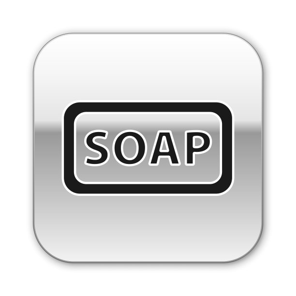 黑色条肥皂图标隔离在白色图片下载