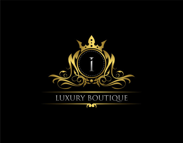 奢华御王我字冠金标志图片下载