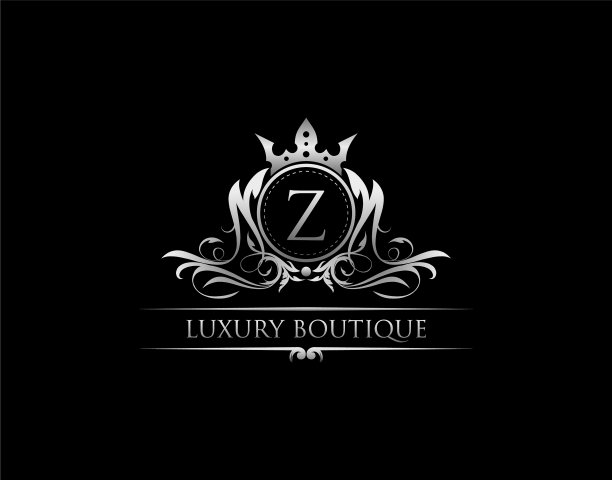 奢华御王z字冠银标志图片下载