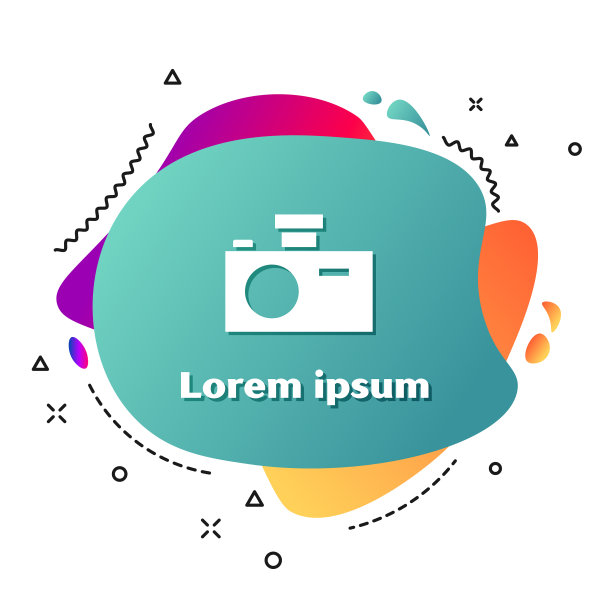 白色照片相机图标孤立在白色图片下载