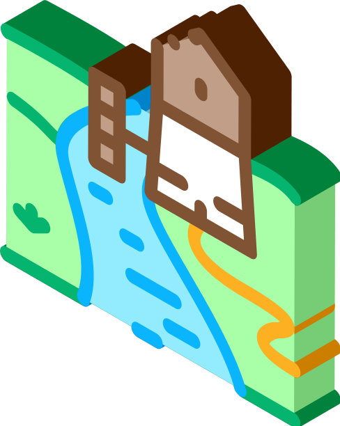 水磨等距图标图片下载