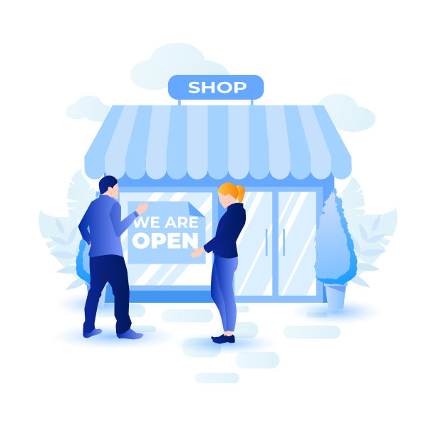 我们是开放标签在当地商店市场商店图片下载