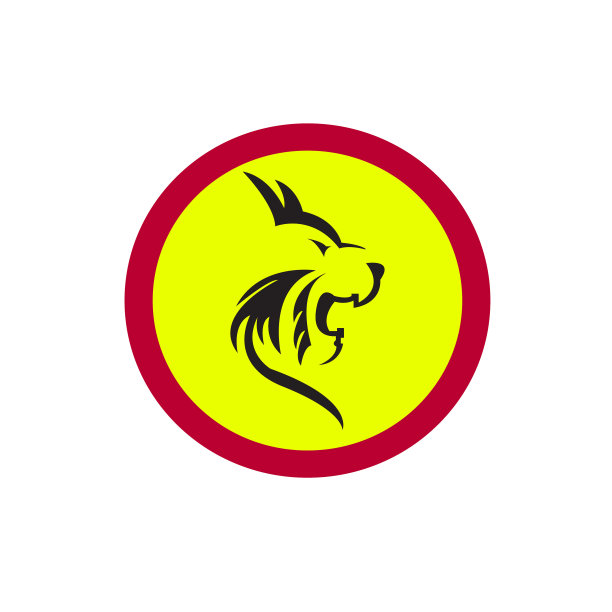 狮子头像标志设计图片下载