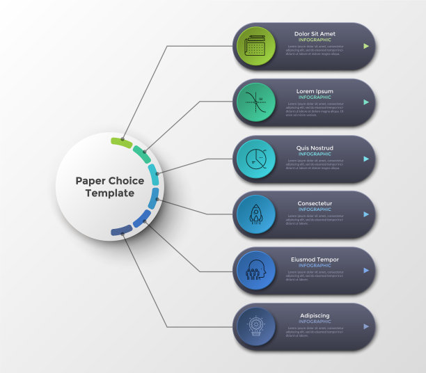 现代infographictemplate图片下载