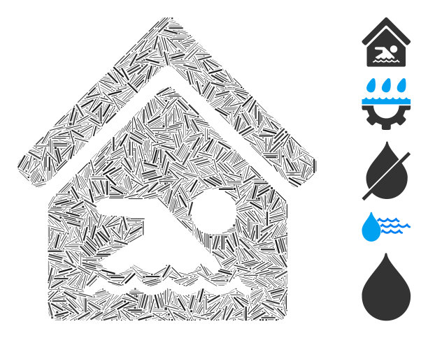 舱口拼贴室内水池图标图片下载