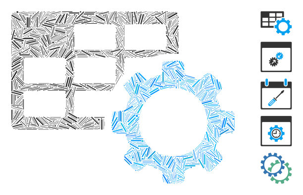 Dash Mosaic日程设置图标图片下载