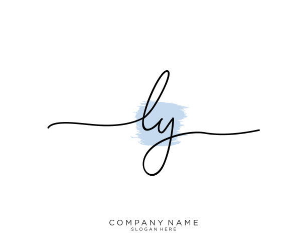 Ly最初的手写标识设计图片下载