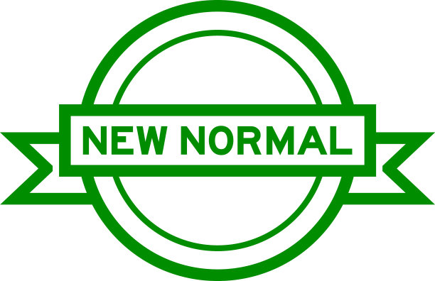 圆形复古标签旗帜在绿色图片下载