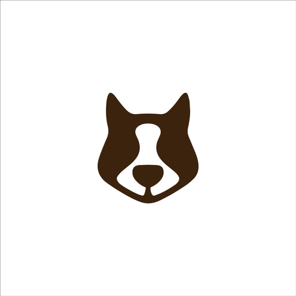 动物狗标志模板图片下载