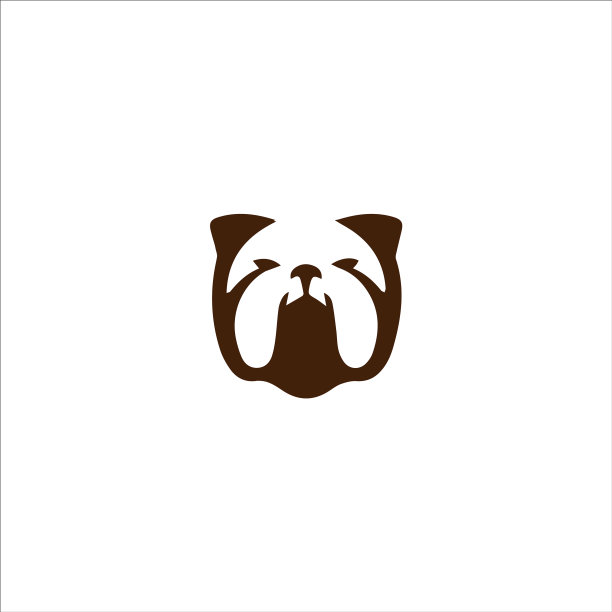 动物狗标志模板图片下载