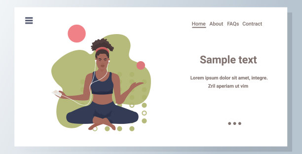 做瑜伽的女人锻炼健康的生活方式图片下载