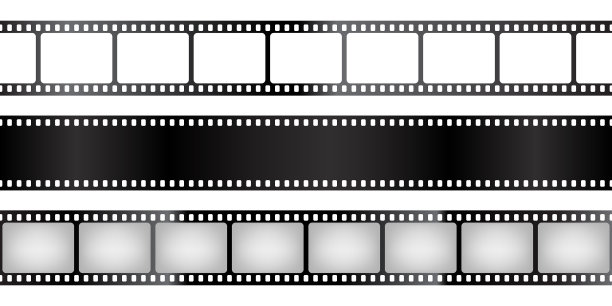 胶片条收集旧的复古电影图片下载