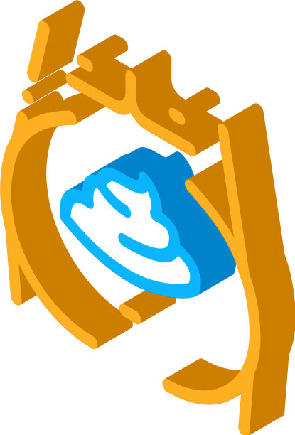 蛋黄酱肥胖的等距图标图片下载