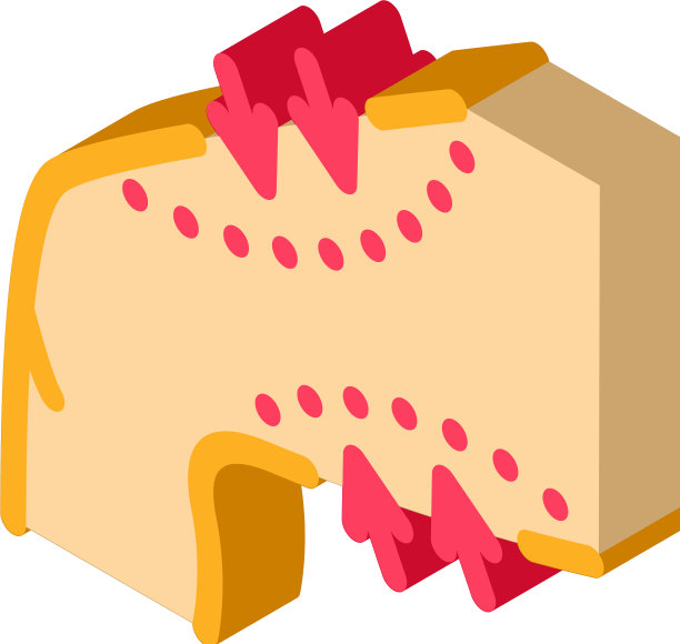 大腿抽脂的等距图标图片下载