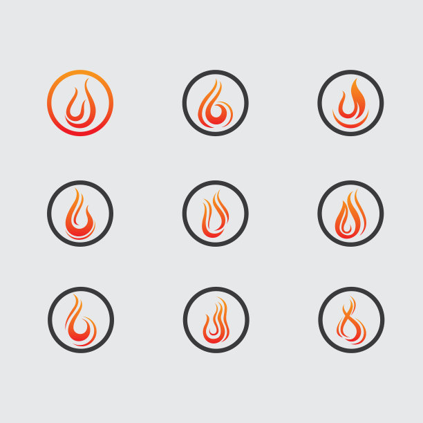 手护理标志模板图标企业图片下载