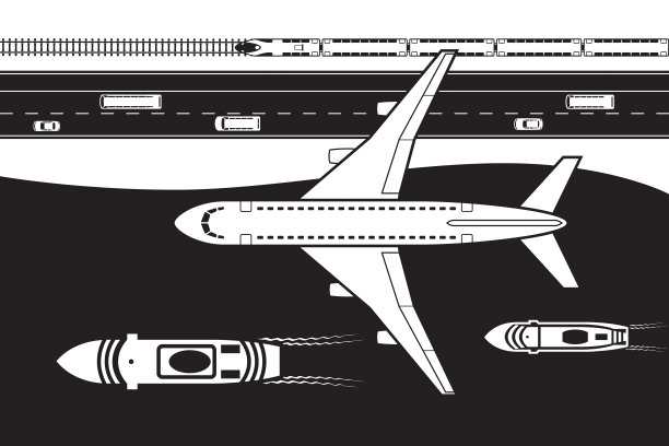 陆运、空运、海运旅客运输图片下载