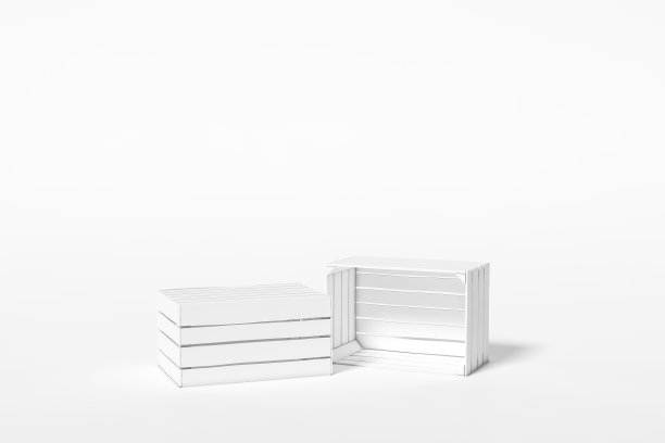 白色盒子裙台舞台背景上的白色背景产品展示架或用于其他设计的3d渲染。3d插图模板最小风格的概念。图片下载