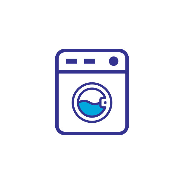 洗衣机图标，矢量，设计潮流图片下载