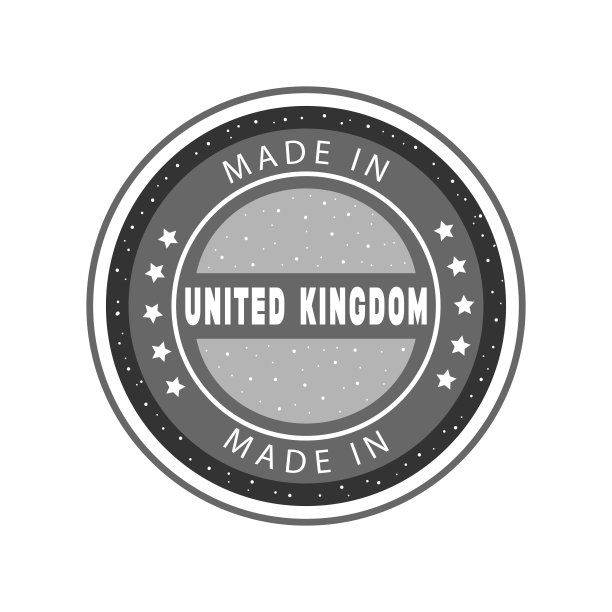 英国制造圆形复古邮票图片下载