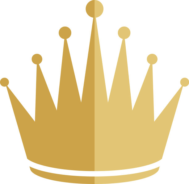 皇冠概念标志图标设计图片下载