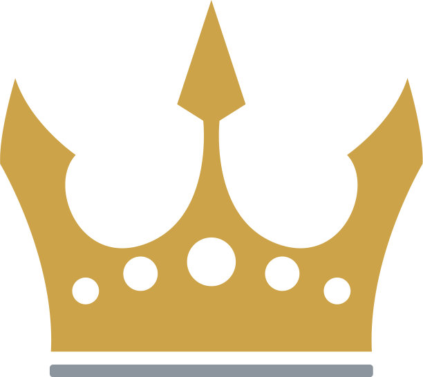 皇冠概念标志图标设计图片下载