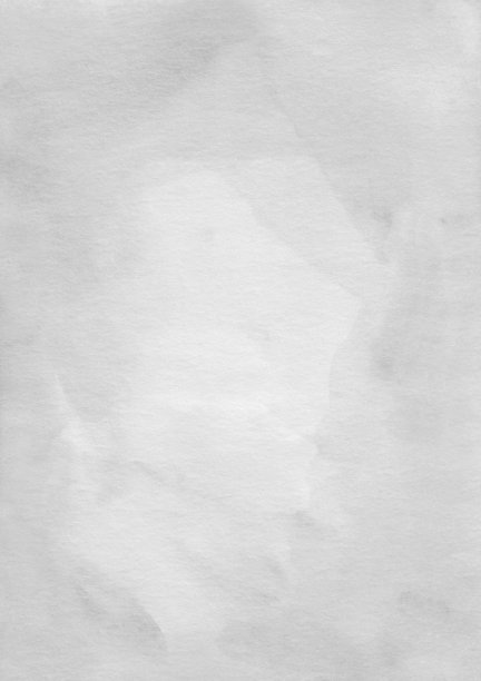 水彩浅灰色背景纹理。纸面上有灰色和白色污渍。模糊的单色背景图片下载