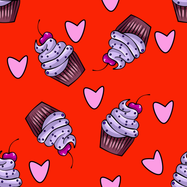 模式与蛋糕图片下载