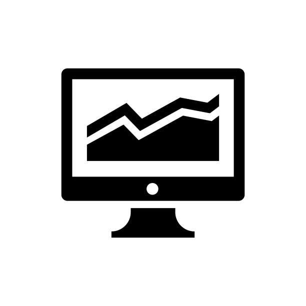 图表图标(矢量插图)图片下载