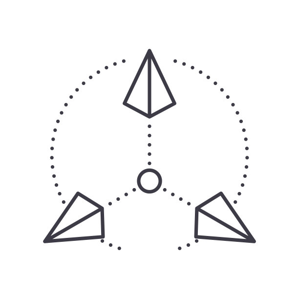 3d图标，线性孤立的插图，细线矢量，网页设计标志，轮廓概念符号与可编辑的白色背景笔触。图片下载