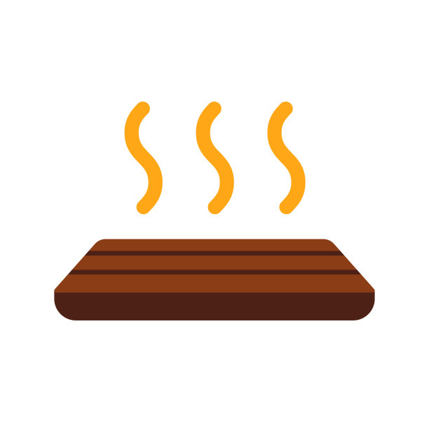 地板采暖/家用电器矢量图标插图图片下载