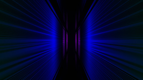 3D插图图形的美丽的颜色阴影彩虹无缝模式开始与深蓝色。图片下载