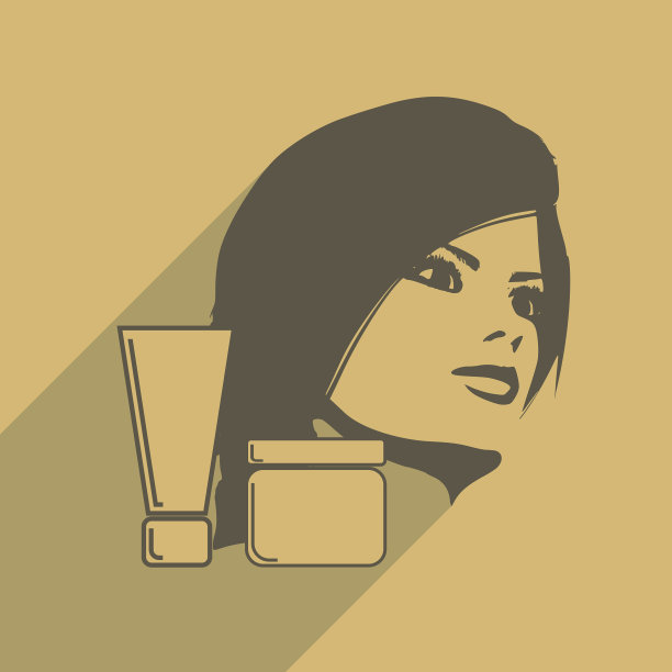 女性头部的剪影图片下载