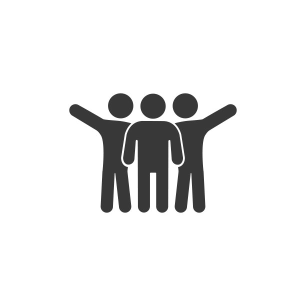 朋友矢量图标男人，团体插图。成功人士商人偶像图片下载