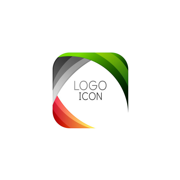 商业时尚几何方形Logo设计图片下载