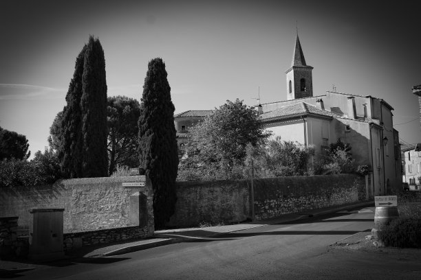 法国南部村庄图片下载