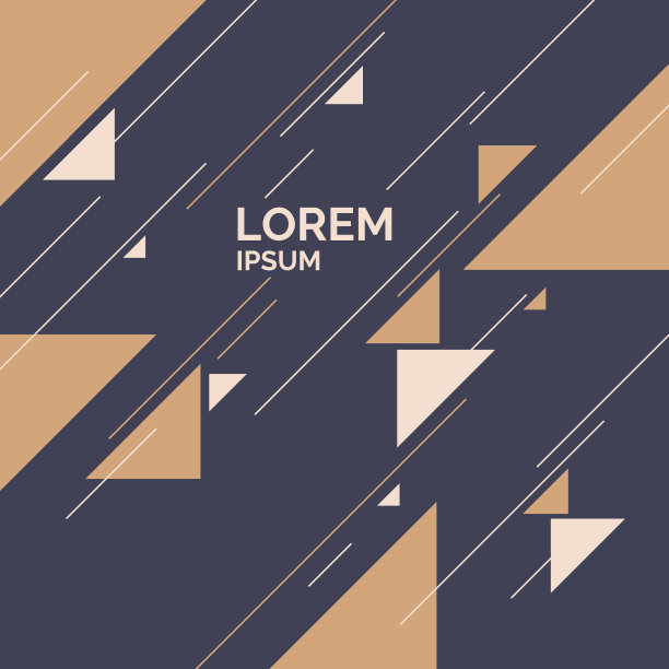 带有动态形状的抽象背景。向量模板图片下载