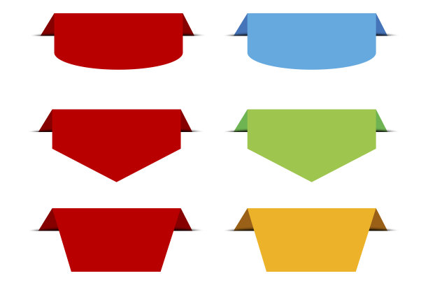 宣传册设计用丝带。现代设计。横幅的报价。特价徽章。大减价特价。矢量图标。图片下载