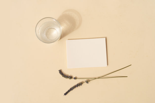 夏季文具模型场景图片下载