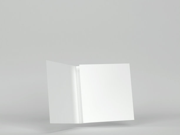 空白方形传单模型图片下载