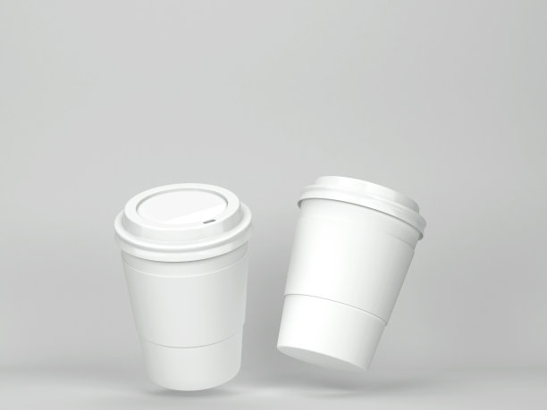 空白咖啡杯模型图片下载