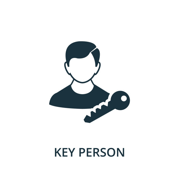 声誉管理中的关键人物图标图片下载