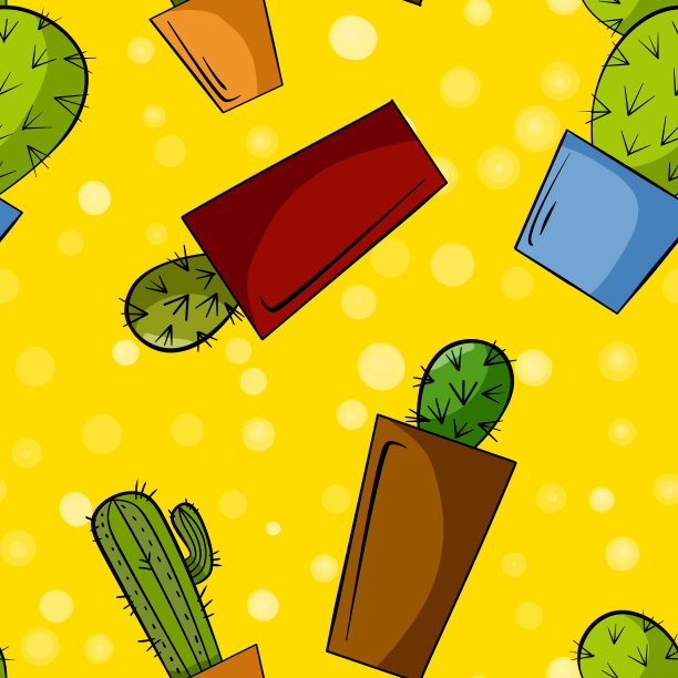 仙人掌模式图片下载