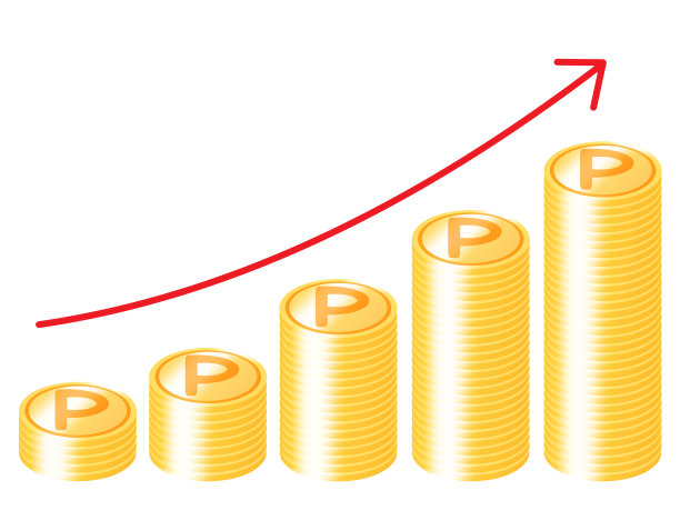 堆硬币图片下载